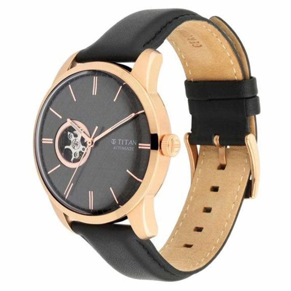 Titan Analog Black Dial Men's Watch 90126WL03