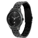 Fastrack Stunners Quartz Analog Black Dial Watch for Girls 6248NM01