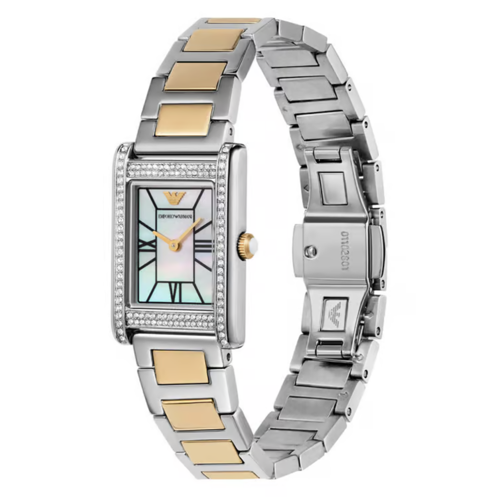 Emporio Armani Mother Of Pearl Dial Women's Analog Watch AR11642