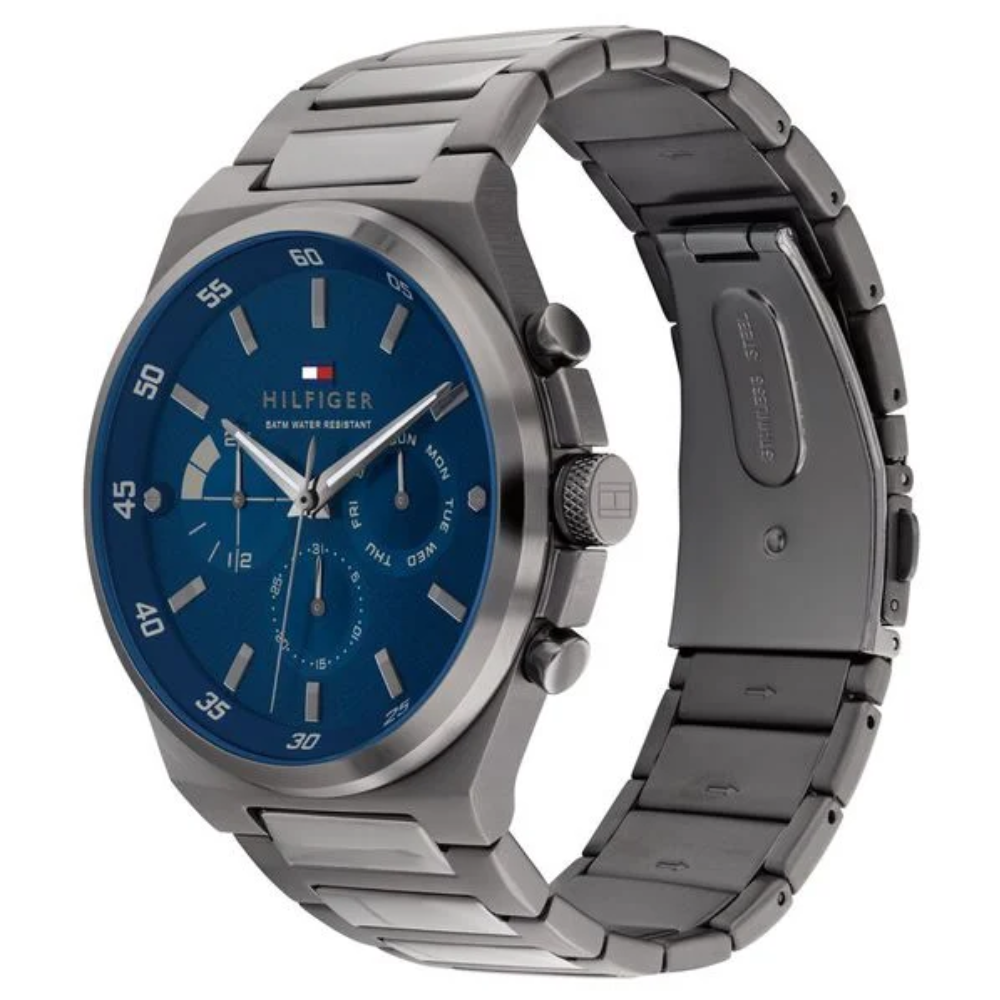 Tommy Hilfiger Multifunction Blue Dial Men's Watch TH1792089