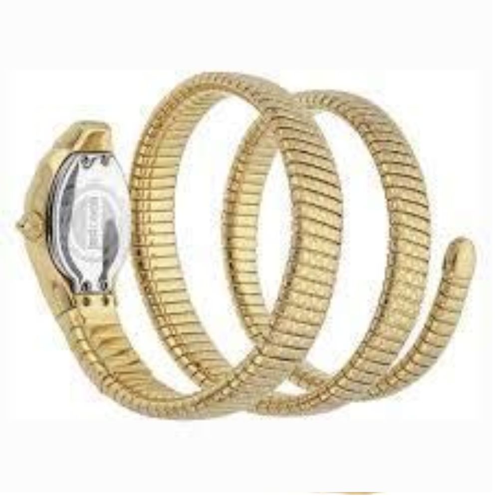 Just Cavalli Glam Snake Gold Women's Watch JC1L112M0025