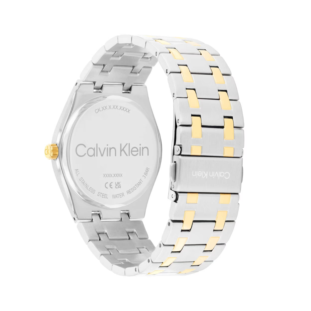 Calvin Klein Motion White Dial Men's Analog Stainless Steel Watch 25200533