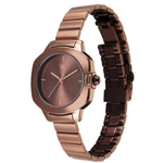 Fastrack Vyb Seeker Brown Dial Girls' Watch 60076QM01