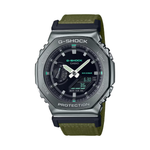 Casio Green Fabric Strap Men's Watch GM-2100CB-3A | 10654057