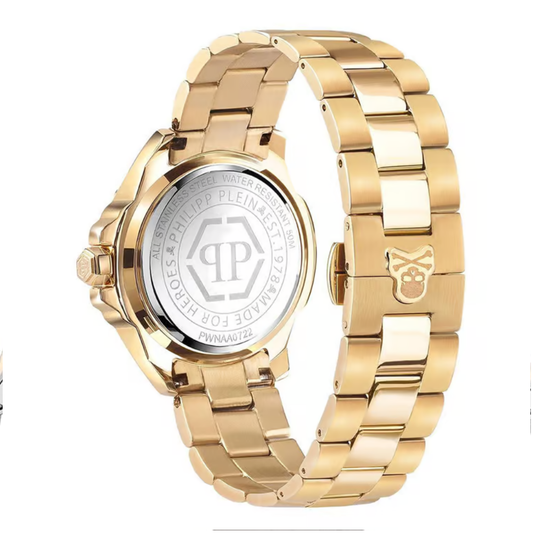PHILIPP PLEIN The Skull Gold Unisex Watch PWNAA0722