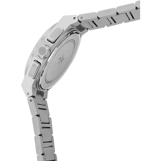 Santa Barbara Polo & Racquet Club Chronograph Silver/Black Dial Men's Watch SB.1.10533-1