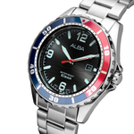 ALBA Active Black Dial Men's Watch AG8N45X1