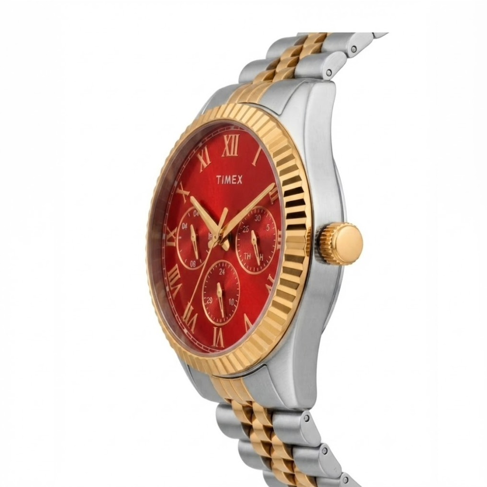 Timex Multifunction Red Dial Men's Watch - TWEG33306