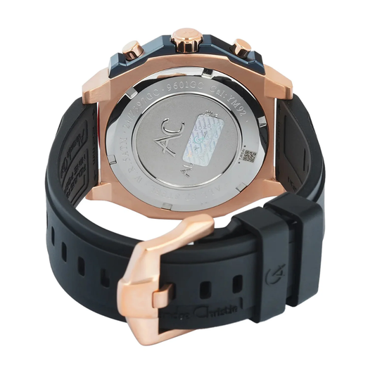 Alexandre Christie Chronograph Black Men's Watch 9601GCRURBA
