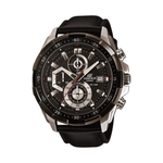 Casio Black Leather Strap Men's Watch EFR-539L-1AV | 10473324