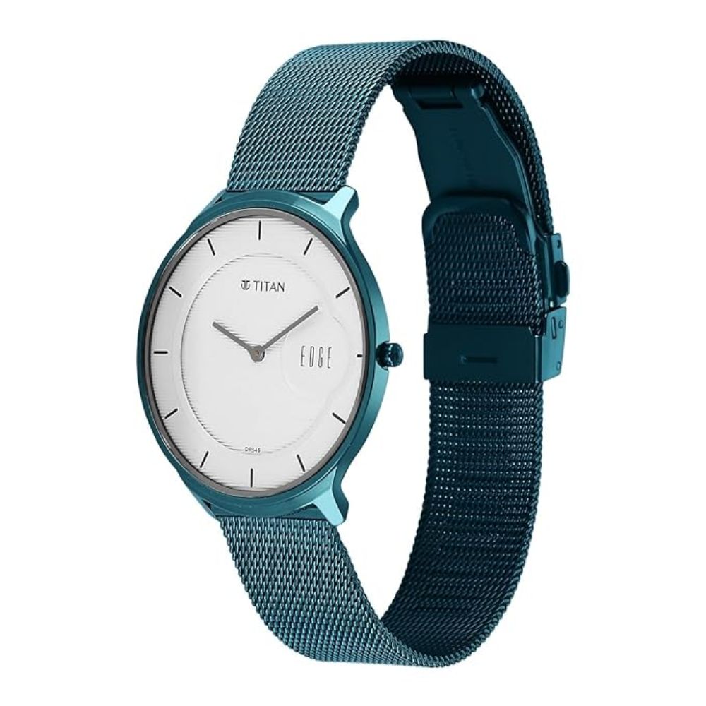 Titan Edge White Dial Men's Watch 1843QM08