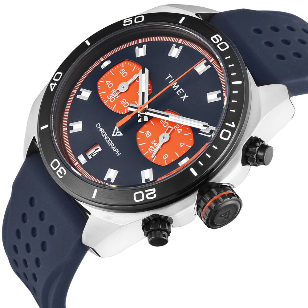 TIMEX Blue Orange Men's Watch TWEG34801