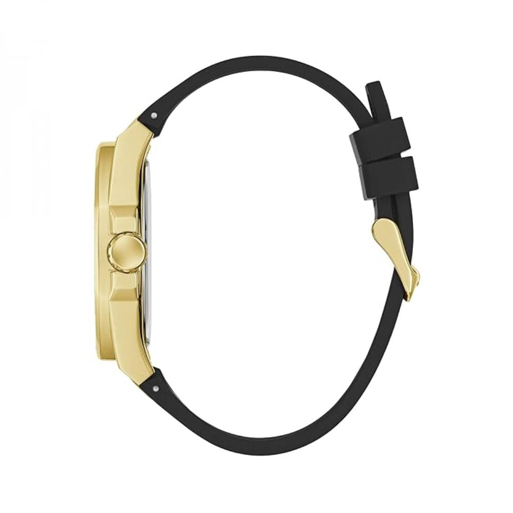 GUESS Gold Black Men's Watch GW1002G2