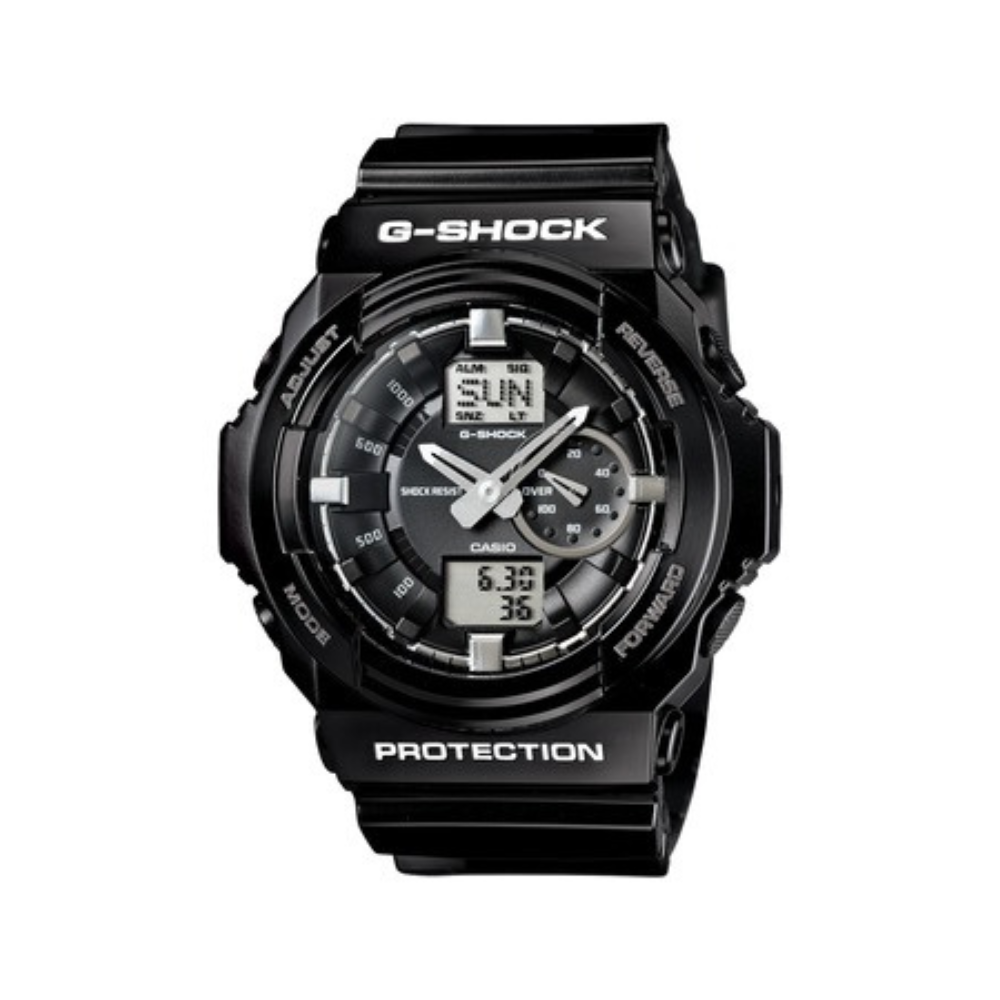 Casio Black Resin Strap Men's Watch GA-150BW-1A, GA-200BW-1A, GA-200RG-1A | 10414651