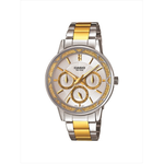 Casio Two Tone Silver And Gold Metal Strap Women's Watch for LTP-2087SG-7AV | 10475999