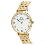 Daniel Wellington Petite Roman Numerals Quartz White Women’s Watch DW00100857K