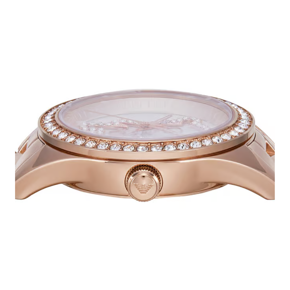 Emporio Armani AR11613 Mother Of Pearl Dial Analog Women's Watch AR11613
