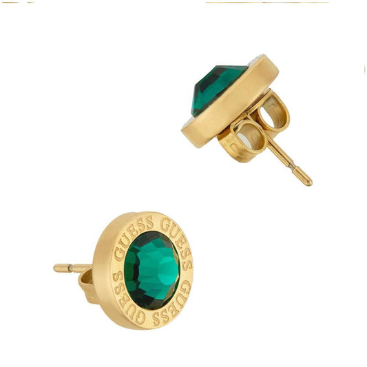 Guess Color My Day Gold-Plated Women's Earrings UBE02244YGEM