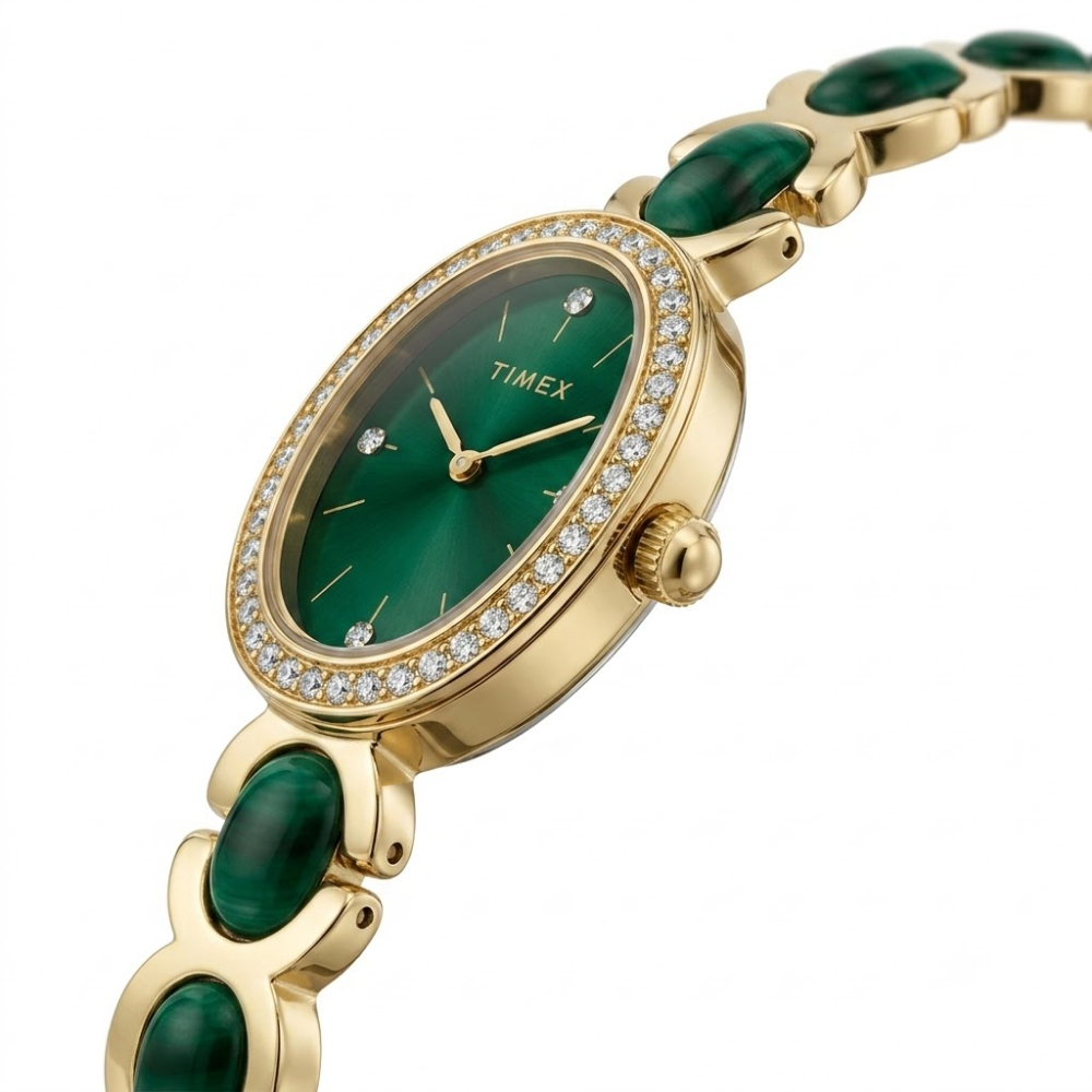 Timex Green Dial Women's Watch TWEL28201