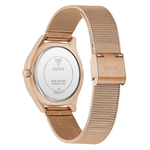 GUESS Glitz Plaque Rose Gold Women Watch GW0835L3