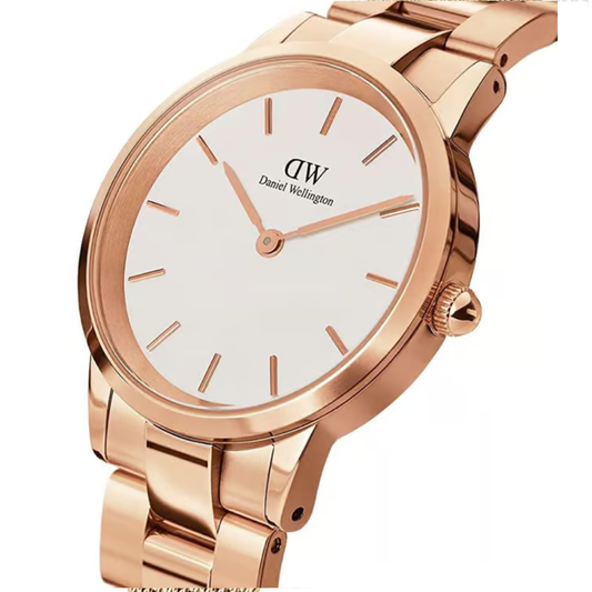 Daniel Wellington Iconic White Women’s Round Dial Analog Watch DW00100211K