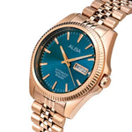 ALBA Copper Bezel Teal Dial  Men's Watch AL4780X1