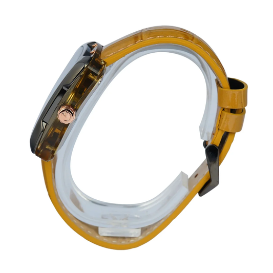 Alexandre Christie 3030 Yellow Women's Watch 3030BFLGRLO