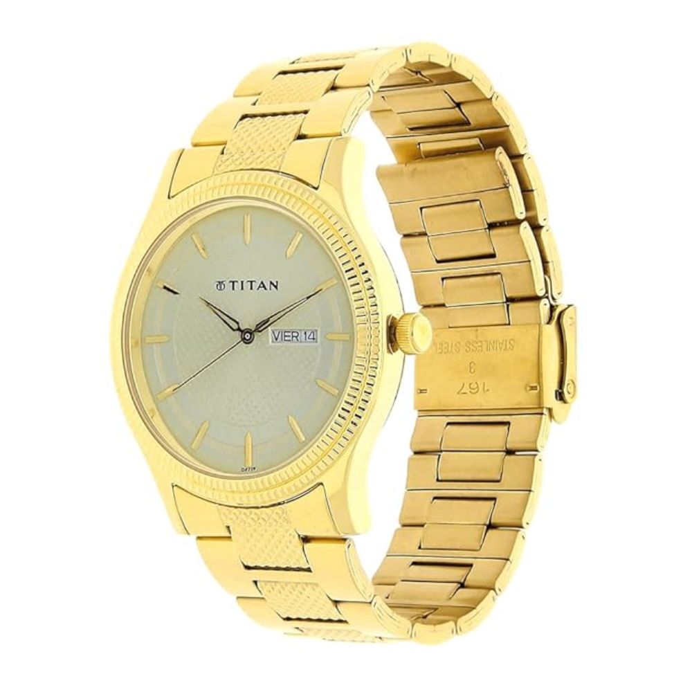 Titan Octane Silver Men's Watch 1650YM06