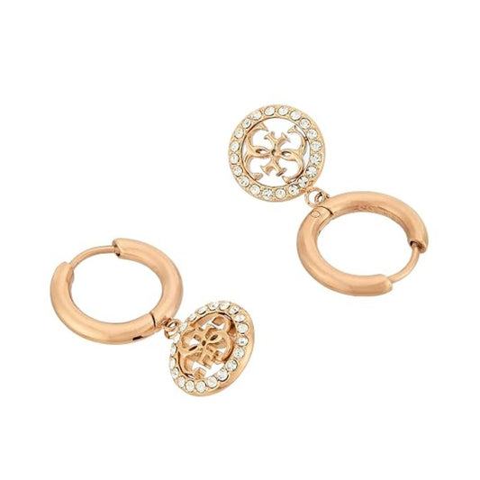 GUESS Life In 4G Gold-Plated Women's Earrings UBE02135RG