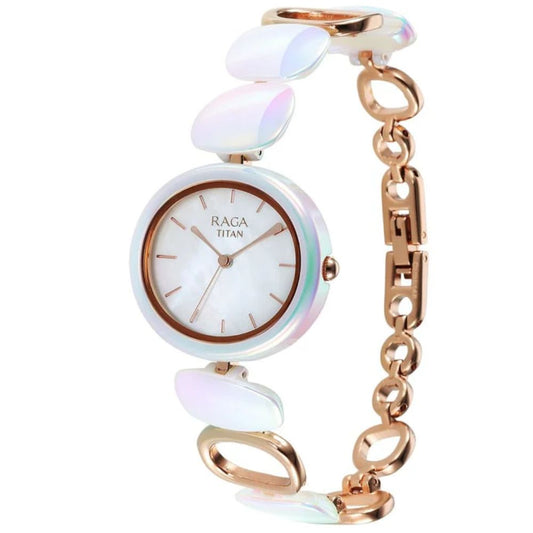 Titan Ceramic S Upgrades White Women's Watch 95146KD04