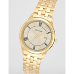 Titan Karishma Festive 3.0 Light Gold Men's Watch 10060YM01