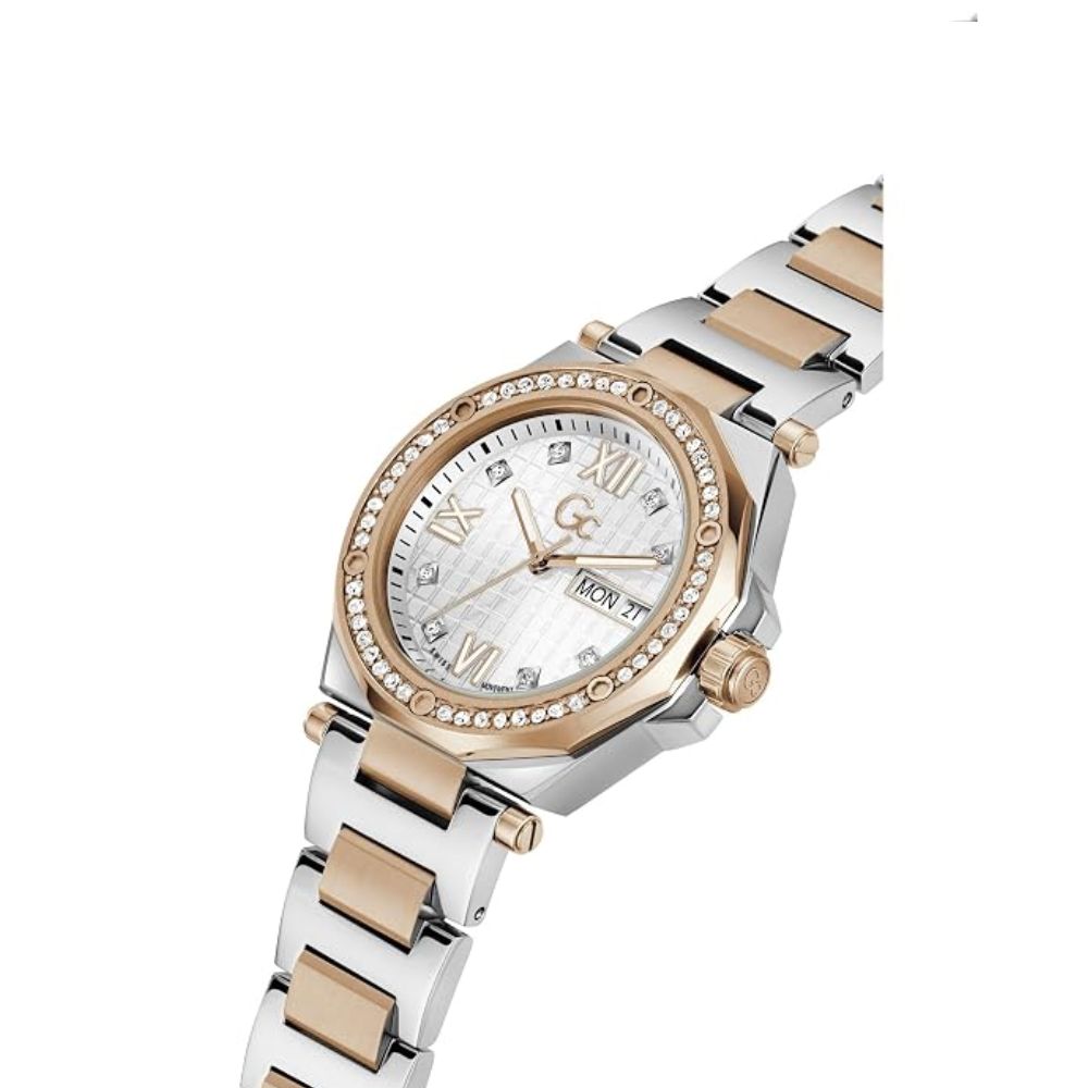 G.C. Round Silver Dial Analog Women's Watch Z20002L1MF