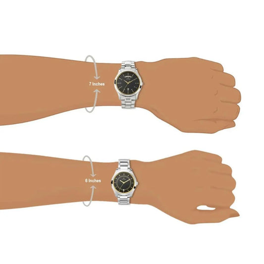Titan Bandhan Stainless Steel Watch 17672596SM01