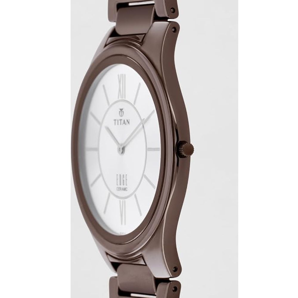 Titan Silver Men's Watch 1696QC02