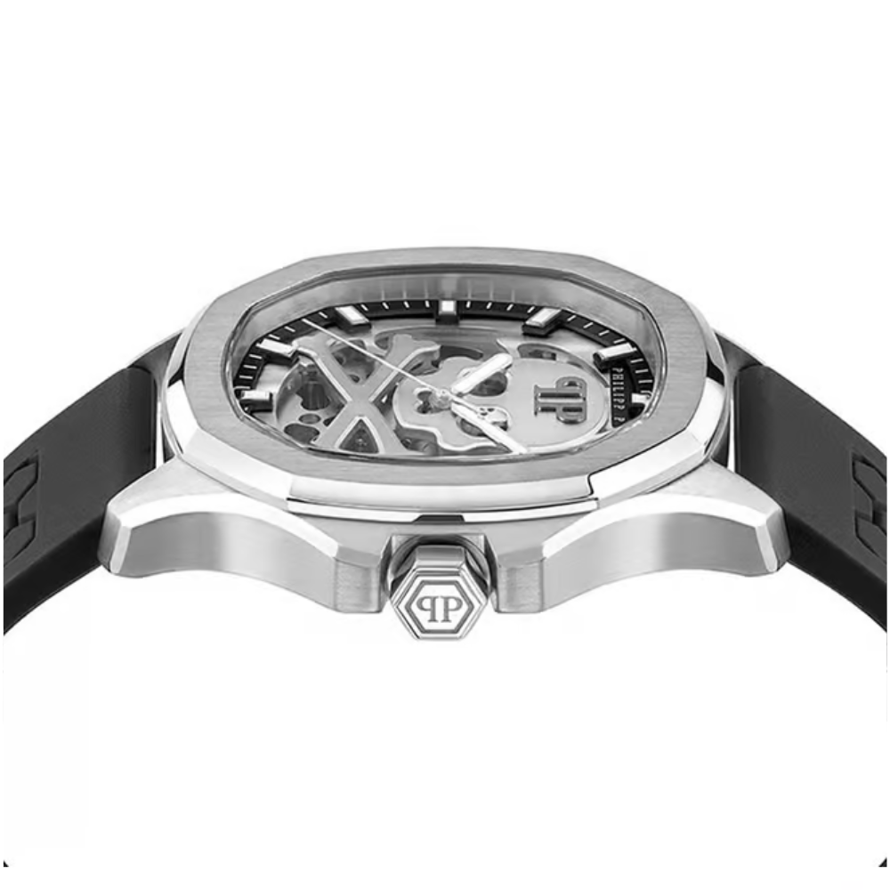 PHILIPP PLEIN Automatic Silver Men's Watch PWRAA0123