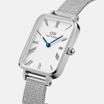 Daniel Wellington Quadro Silver Women's Watch DW00100690K