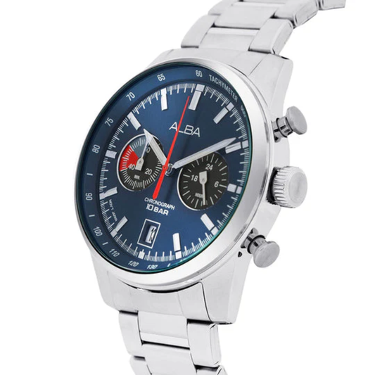 ALBA Navy Blue Dial Men's Watch A4B005X1