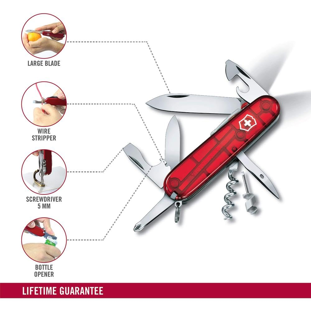 Victorinox Spartan Lite Red Unisex Watch 1.7804.T