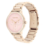 Calvin Klein Dress Pink Dial Women's Watch 25200370