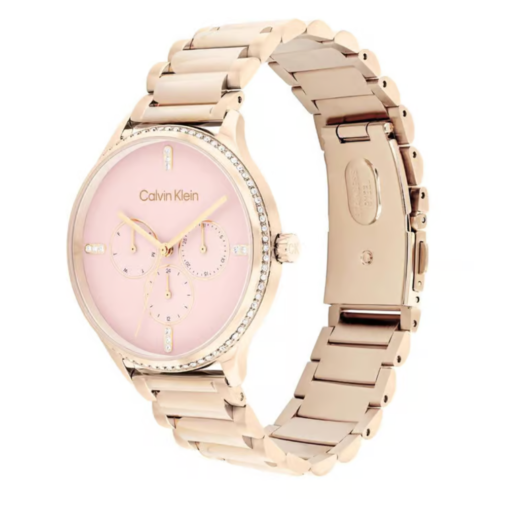 Calvin Klein Dress Pink Dial Women's Watch 25200370