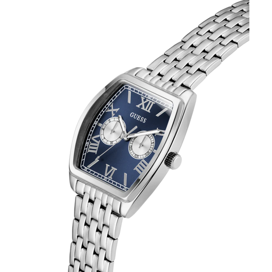 Guess Silver Tone Men Watch GW0975G1