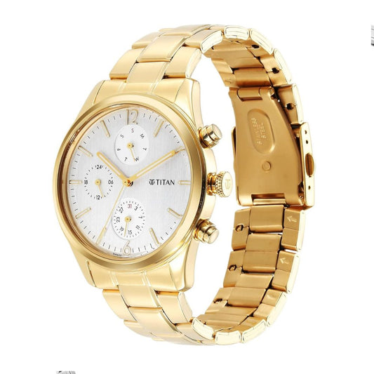 Titan Gold Men's Watch 1805YM01