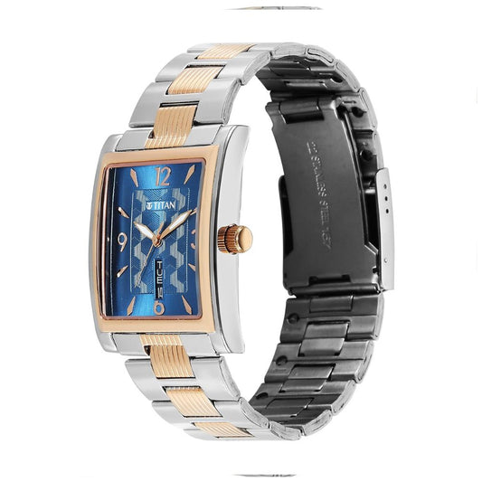 Titan Karishma Wedding Edit II Blue Men's Watch 90024KM01