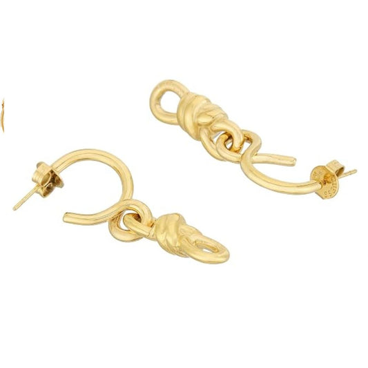 GUESS Modern Love Gold-Plated Women's Earrings UBE04004YG