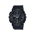 Casio Black Resin Strap Men's Watch GA-100L-1A | 10527466