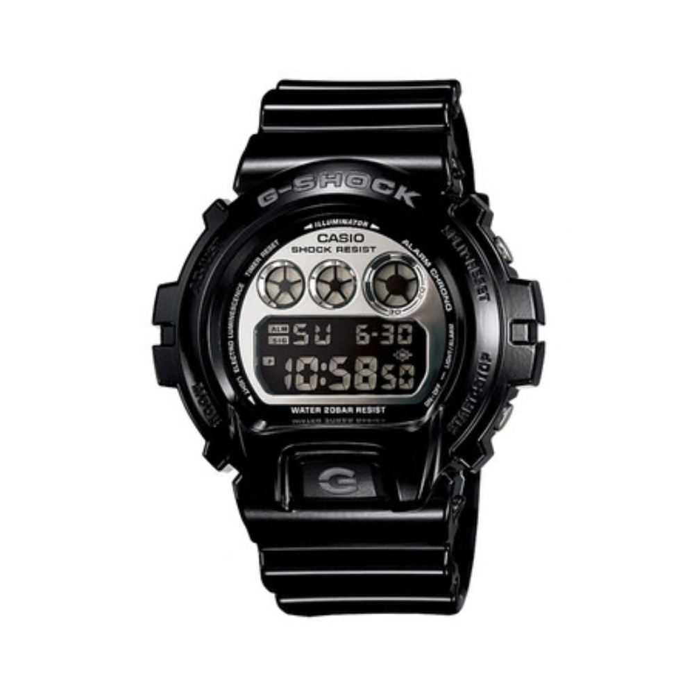 Casio Black Resin Strap Men's Watch DW-6900NB-1 | 10627153