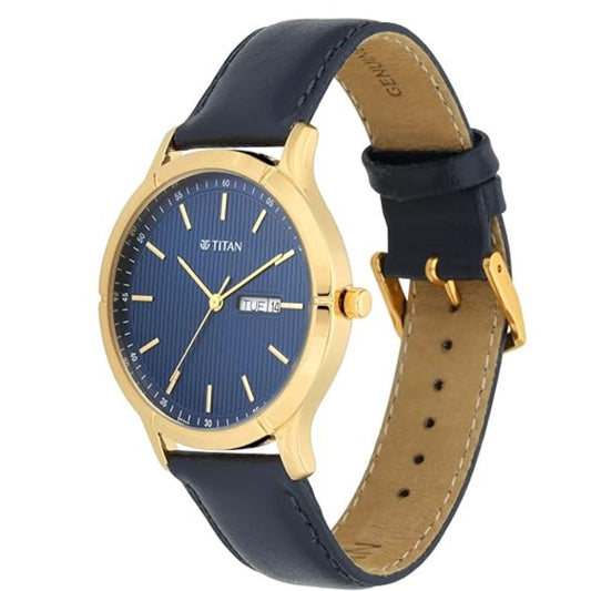 Titan Lagan Blue Men's Watch 1775YL02