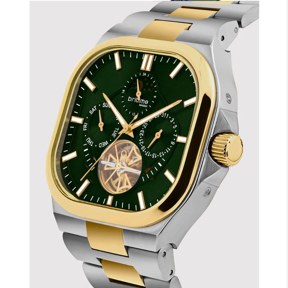 Britime Automatic Green Men's Watch 493-M121404