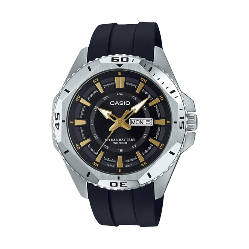Casio Black Resin Strap Men's Watch for MTD-1085-1AV, MTD-1085-7AV | 10552304