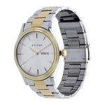 Titan Octane Silver Men's Watch NL1650BM03